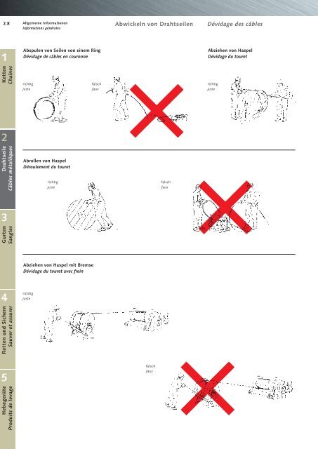 Hebemittel Drahtseile Systèmes de levage Câbles ... - Halfen