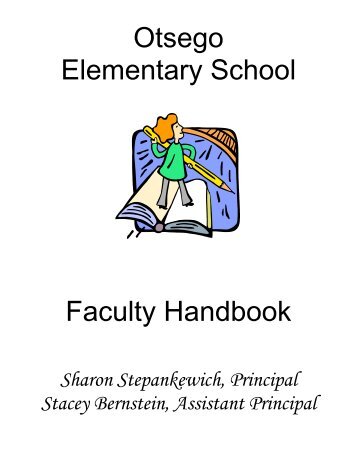 Otsego Elementary School Faculty Handbook - Half Hollow Hills