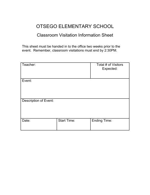 Otsego Elementary School Faculty Handbook - Half Hollow Hills