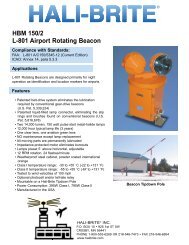 Hbm 400ps L 802a Airport Rotating Beacon Hali Brite Inc Hbm 400ps L 802a Airport Rotating Beacon Hali Brite Inc