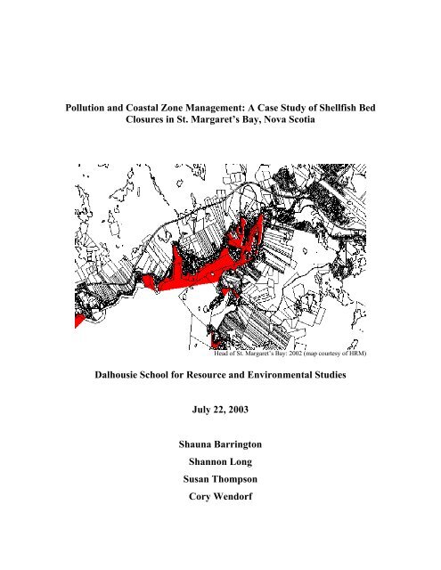 Pollution and Coastal Zone Management: A Case Study - Halifax ...