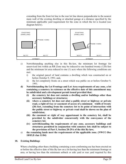 Bedford Land Use By-law - Halifax Regional Municipality