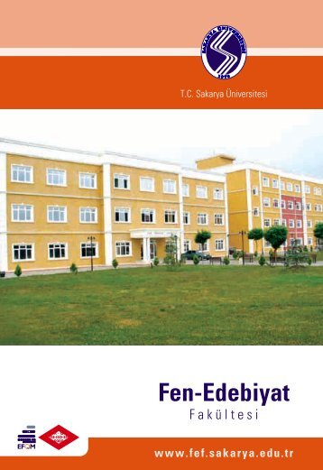 Fen-Edebiyat Fakültesi - Sakarya Üniversitesi