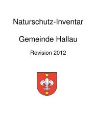 NS-Inventar Hallau Stand 3.1.2013 _Druckversion - Gemeinde Hallau