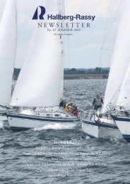 NewsLettern - Hallberg-Rassy