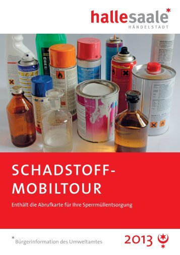 Entsorgungsbroschüre - Hallesche Wasser und Stadtwirtschaft GmbH