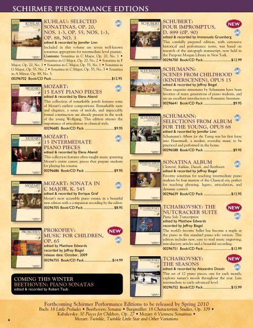 Recent Releases & Highlights - Hal Leonard