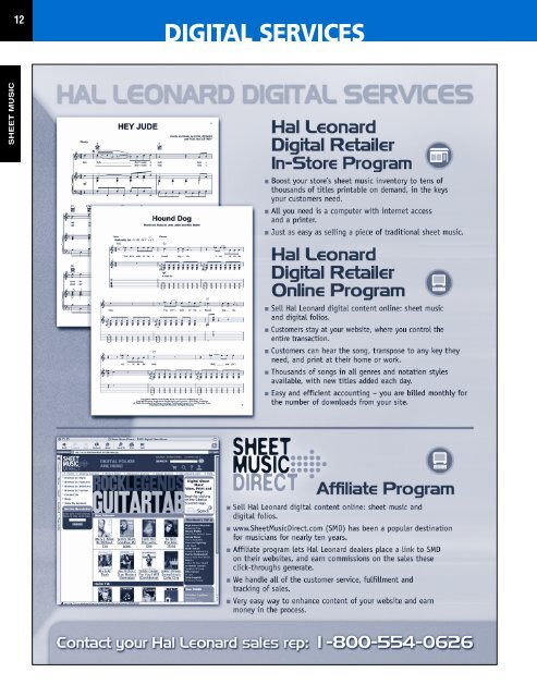 SHEET MUSIC - Hal Leonard