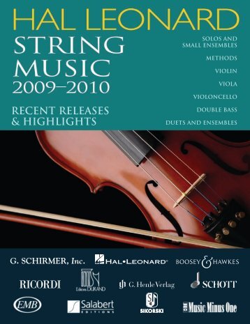 violin - Hal Leonard