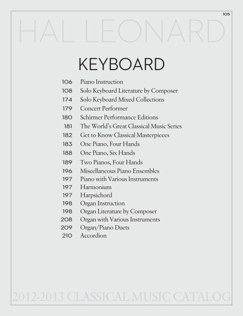 KEYBOARD pt 1 - Hal Leonard