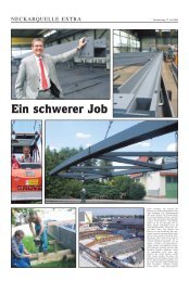 Ein schwerer Job - Haller Industriebau GmbH