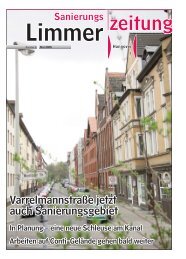 Sanierungszeitung Limmer Nr. 8 - Linden entdecken...