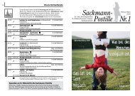 Sackmann- Postille Nr. 1 - halloLimmer.de