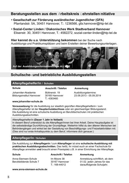 ALI Broschüre 2013 - halloLindenLimmer.de