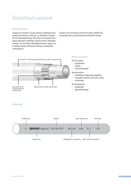 MLC kasiraamat - Uponor Eesti