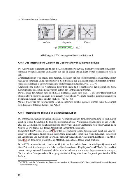 Vorlesung: Didaktik der Informatik - Sekundarstufe I, Wintersemester ...