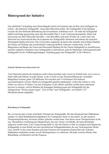 PDF-Version - Hamburg gegen den Schlaganfall