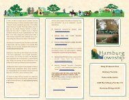 Manly W. Bennett Park Hamburg Township Parks and Recreation ...