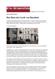 Das Haus “Lord von Barmbeck” - Hamburger Geschichtswerkstätten