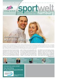 Sportwelt März 2013 - Hamburger Sportbund