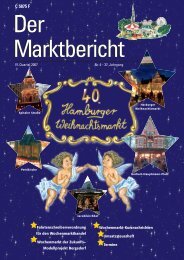 Marktbericht IV. Quartal 2007 - HH Wochenmärkte