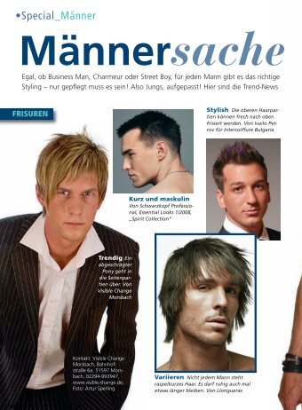 •Special_Männer - Hair & Beauty Galerie