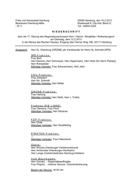 17. Sitzung HHBR 12.2.13.pdf - Hamburg-Mitte-Dokumente