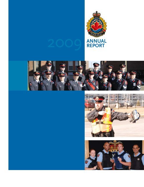 2009 Annual Report - Hamilton Police Services