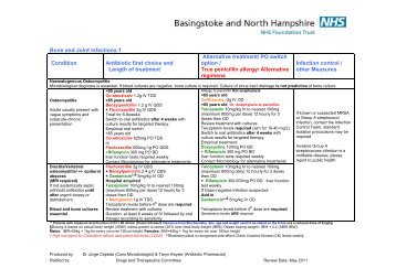 Bone and Joint Infections