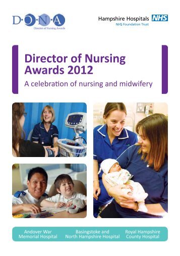 Director of Nursing Awards 2012 - Hampshire Hospitals NHS ...