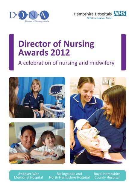 Director of Nursing Awards 2012 - Hampshire Hospitals NHS ...