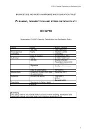 IC 32 10 Cleaning Disinfection and Sterilisation Final - Hampshire ...