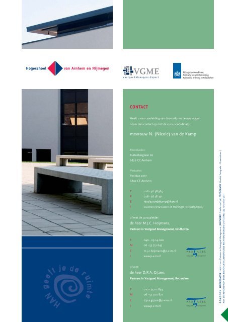 Brochure - Hogeschool van Arnhem en Nijmegen