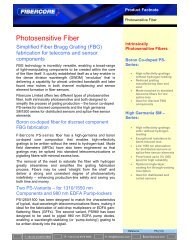 Photosensitive Fiber