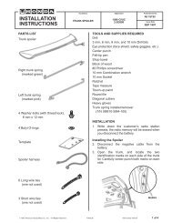 View 2dr Installation Instructions - H and A Accessories