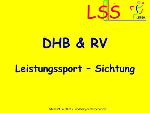 Grundspiele - Handball-Region