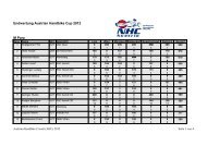 Endwertung Austrian Handbike Cup 2012 M Para