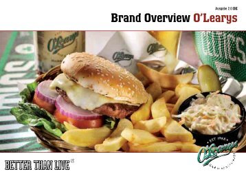 Brand Overview O'Learys
