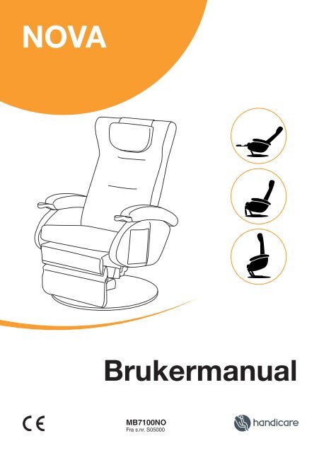 Brukermanual Nova fom serienr. NO5000 - Handicare