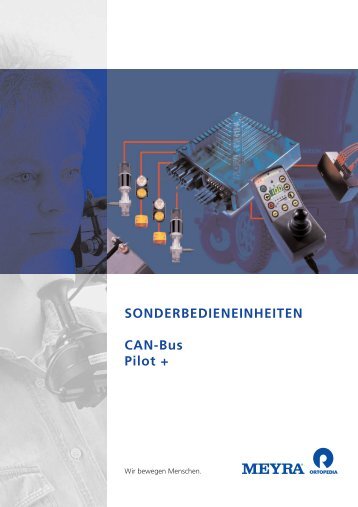 SONDERBEDIENEINHEITEN CAN-Bus Pilot + - Handicare