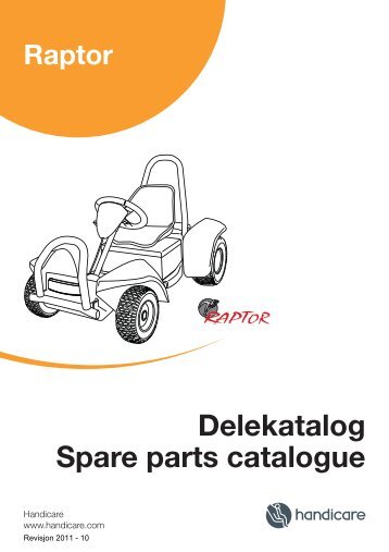 Delekatalog Raptor - Handicare