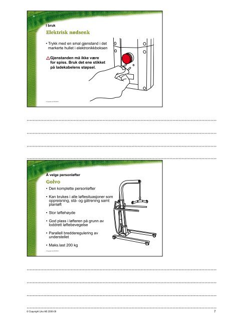 Liko Mobile personløftere - Handicare AS