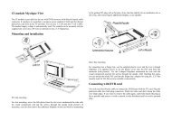 CI module Mystique-View Mounting and installation Connecting with ...