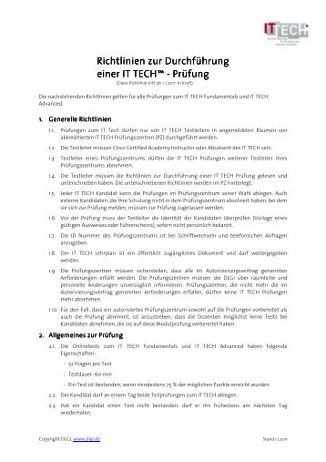 IT Tech_Richtlinien 1 1 2011 - DLGI