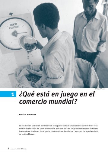 Opmaak Spaans 2001 - European Fair Trade Association