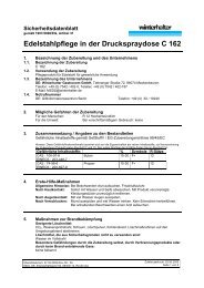 Edelstahlpflege in der Druckspraydose C 162