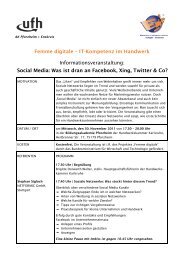 Programm + Anmeldung - Baden-Württembergischer Handwerkstag ...