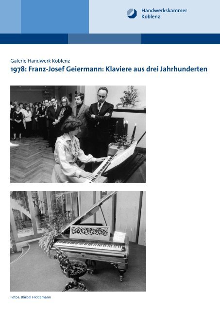 Franz-Josef Geiermann: Klaviere aus drei Jahrhunderten - Galerie ...