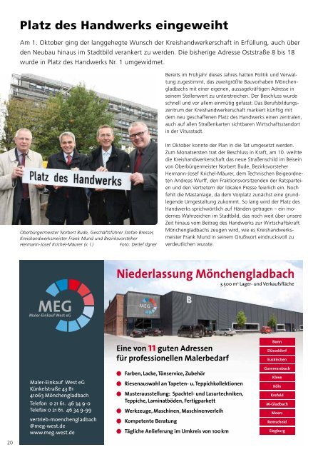 pdf-Datei lesen - Kreishandwerkerschaft Mönchengladbach