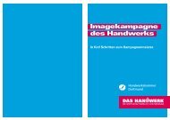 Imagekampagne des Handwerks - Handwerkskammer Dortmund